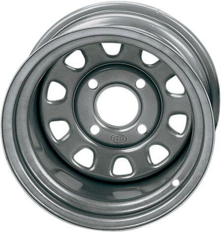 ITP Delta Steel Wheel For Segway Snarler 500 4x4 AT5 L 2024-2025 12x7" - Black