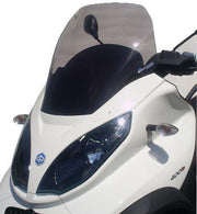 Bullster Windshield Windscreen For Piaggio MP3 125 2007-2008 62 cm (24-1 2") - Black Smoke