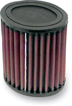 K&N High Flow Air Filter For Triumph America 800 2002-2006 - Black Red