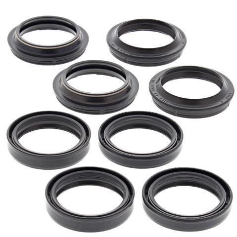 All Balls Fork Oil Seal/ Dust Seal Kit For Triumph Adventurer 900 1996-1998 - Black
