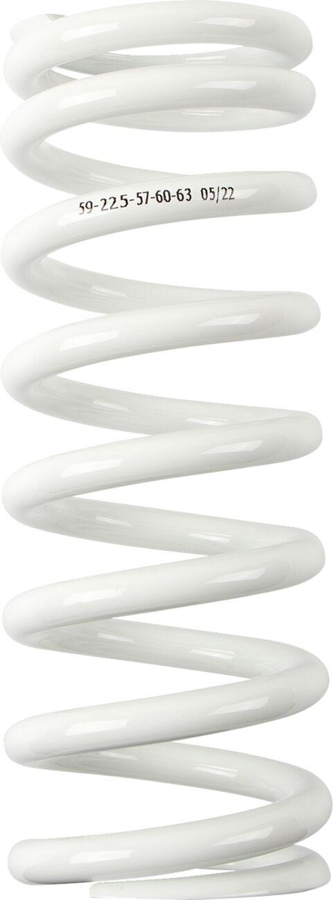 Moose Racing Shock Spring For Indian Challenger 108 ABS 2022 57/60/63 N/mm - White
