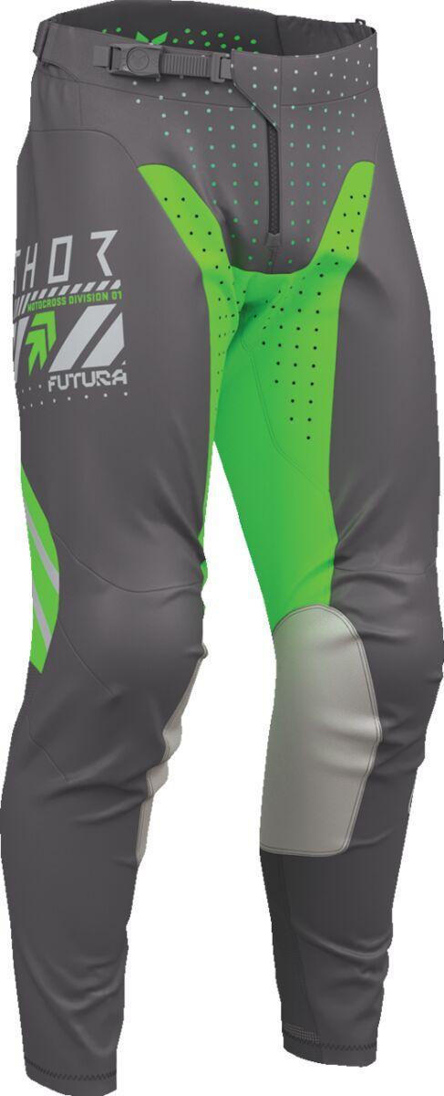 Thor Launchmode Futura Pants - Charcoal/Green