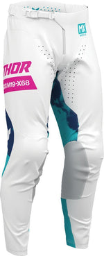 Thor Launchmode Bleach Pants - White/Aqua