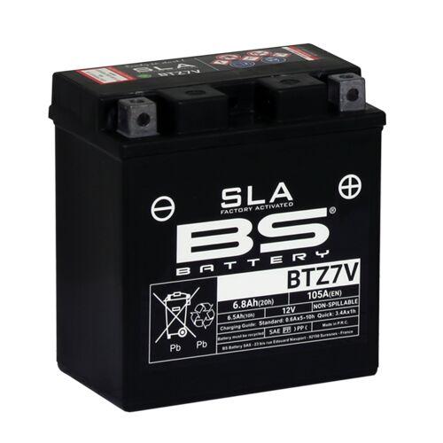 BS Battery SLA AGM Battery For Yamaha GPD 125 2015-2023 - Black