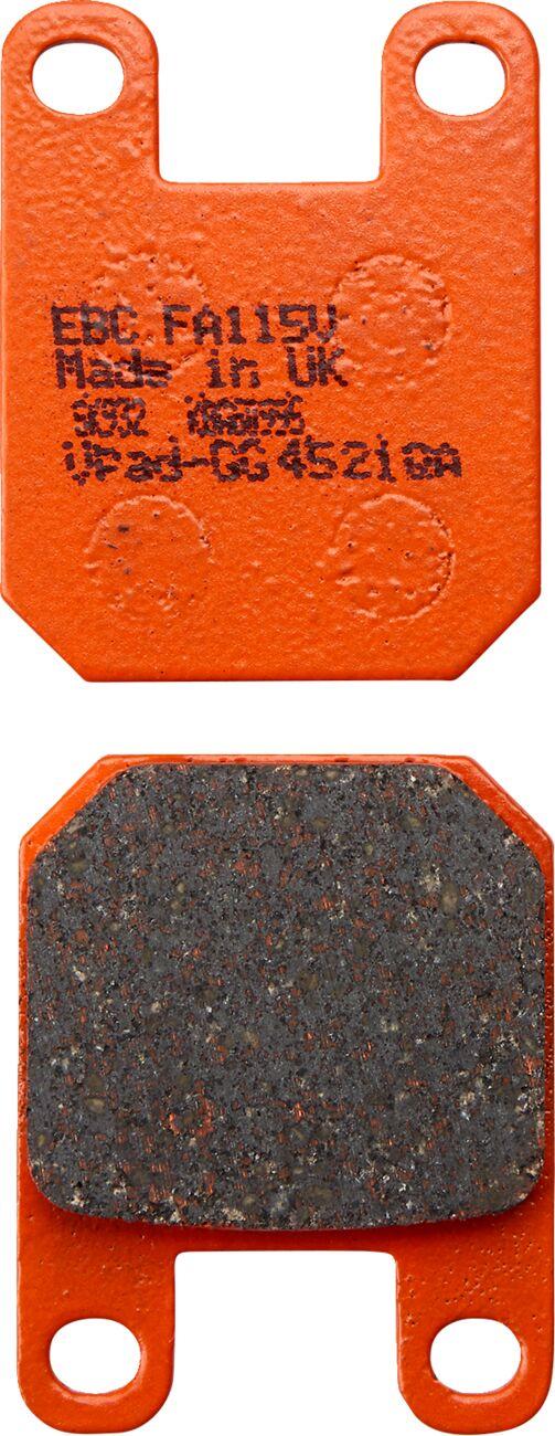 EBC Semi-Sintered V Brake Pads For Mh Duna 125 2010-2013 Rear