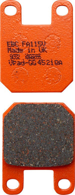 EBC Semi-Sintered V Brake Pads For Mh Duna 125 2010-2013 Rear