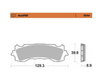 Moto Master RoadPRO Sinter Brake Pads Front For Honda GL 1800 ABS 2018-2024 Fits Front Left Or Right