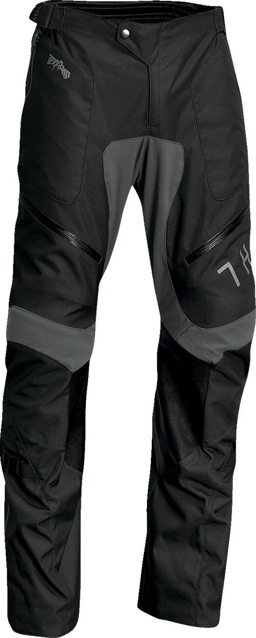 Thor Terrain Over-the-Boot Pants - Black Charcoal Grey