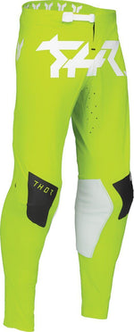 Thor Sportmode Riot Pants - Acid Black Fluorescent Yellow White