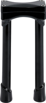 Biltwell Murdock O S Risers 25.5 cm (10") - Black Satin
