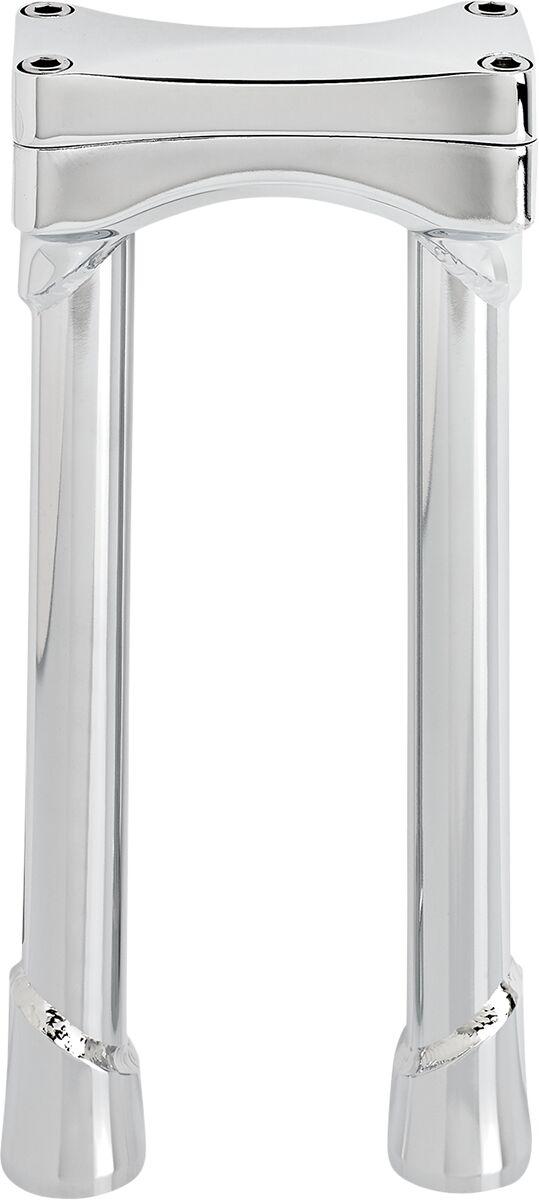 Biltwell Murdock O S Risers 25.5 cm (10") - Chrome