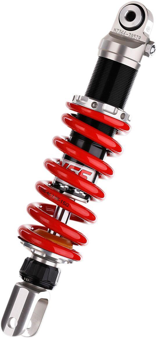 YSS Emulsion Mono Gas Adjustable Shock For Honda NX650 1988-1994 Rear - Black/Red/Silver