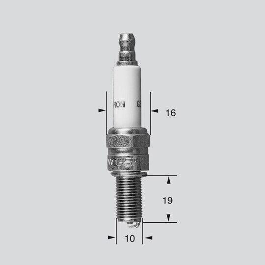 Champion Spark Plug For Harley Davidson FLHR 1750 2017-2019