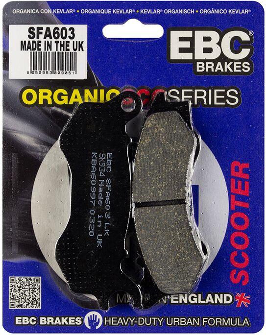 EBC Scooter "SFA" Brake Pads For LeX-Moto Adrenaline 125 EFI 2015-2019 Front