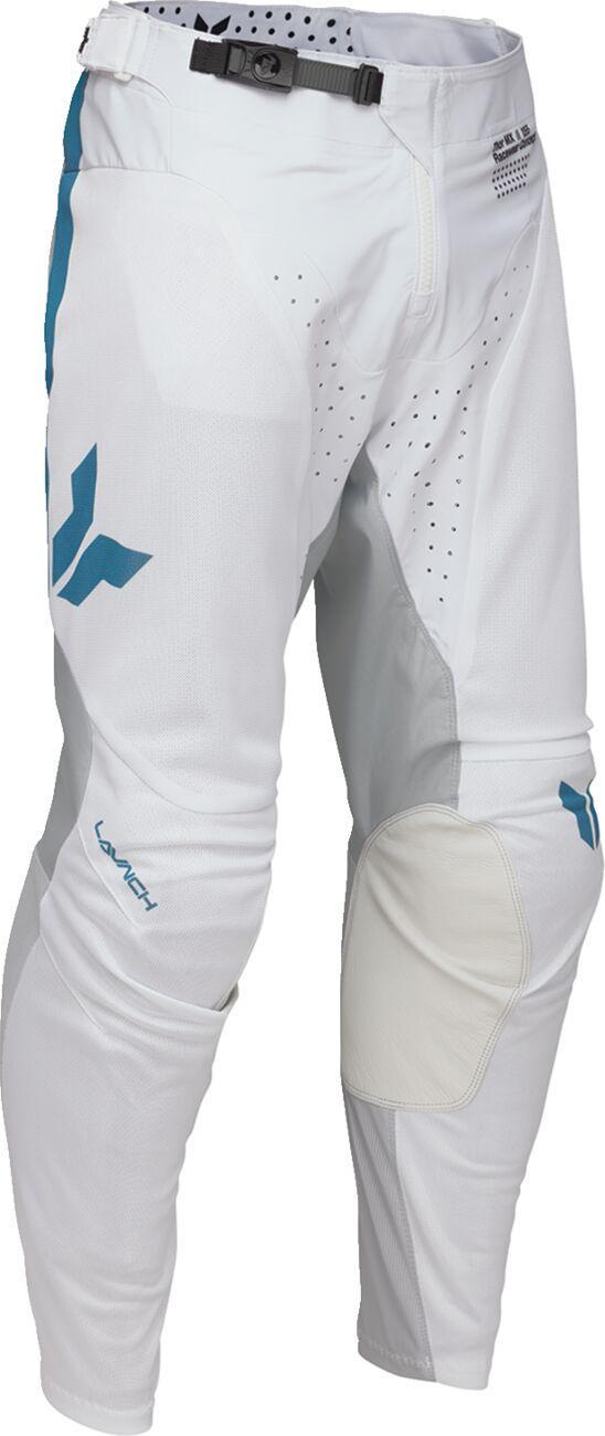 Thor Launchmode Vented Raid Pants - Blue Grey White