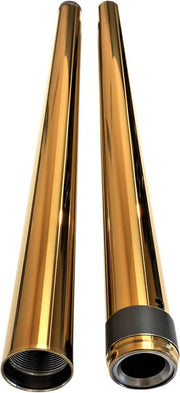 Pro-One Fork Tubes For Harley Davidson FLHR 1340 1997-1998 22.25" - Gold