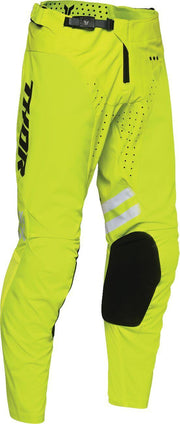 Thor Launchmode Dozer Pants - Acid/Black/Fluorescent Yellow/White