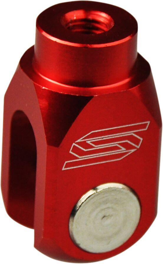 Scar Brake Clevis For Suzuki DRZ400S 2000-2019 - Red