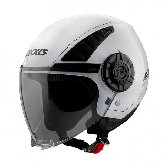 Axxis Metro Solid A0 Gloss Pearl White Helmet