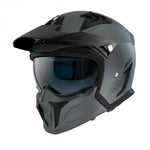 Axxis Hunter SV Solid A2 Matt Titanium Helmet