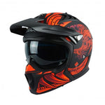 Axxis Hunter SV Oni B5 Matt Red Helmet