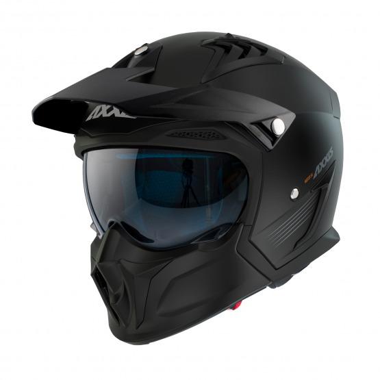 Axxis Hunter SV Solid A1 Matt Black Helmet