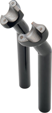 Drag Specialties Forged Aluminium Handlebar Riser 21.5 cm Rise - Black