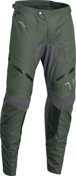 Thor Terrain In-the-Boot Pants - Charcoal Grey Military Green