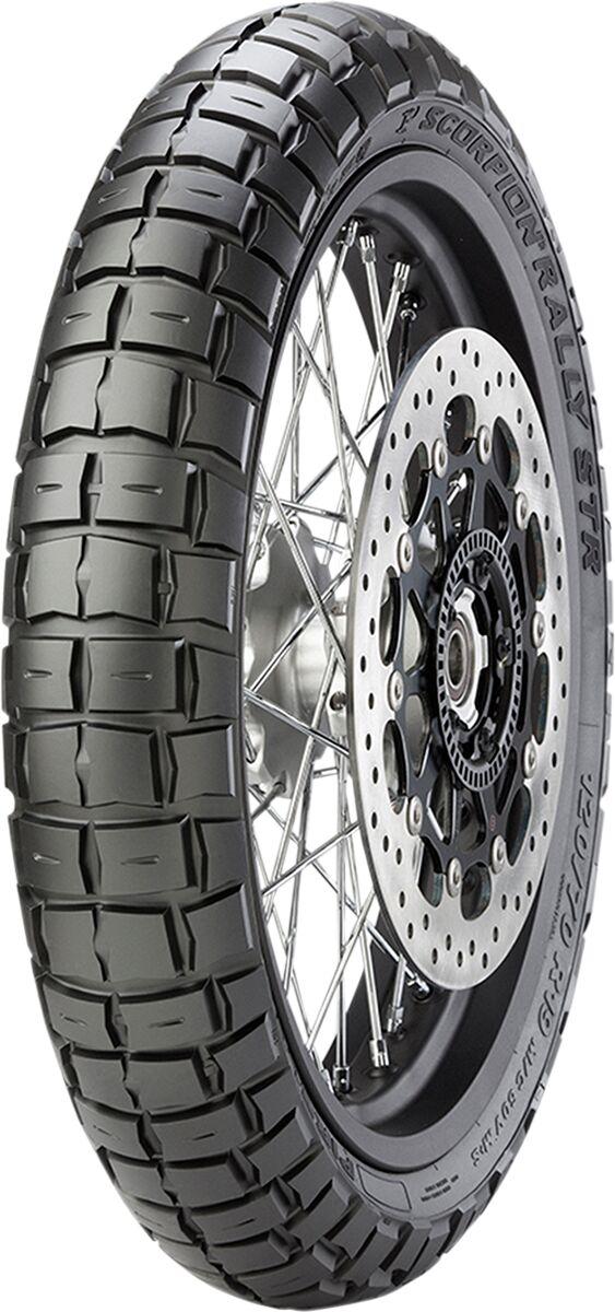 Pirelli Scorpion Rally STR Dual Sport Front Tyre Blackwall TL 54V 90 90-21"
