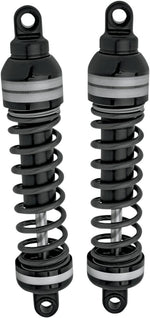 Progressive Suspension 944 Ultra Touring/Low Shocks For Harley Davidson FLH 1984-1985 305.00 mm (12.00") - Black/Grey