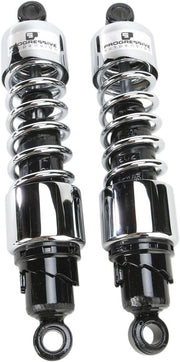 Progressive Suspension 412 Series Cruiser Shocks For Honda VF700C Magna 1985-1986 330mm (13.00") - Black/Chrome