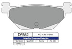 DP Brakes Standard Sintered Metal Brake Pads For Yamaha XP 530 T-Max 2012-2017 Rear