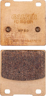 Galfer HH Sintered Brake Pads For Suzuki VS 1400 GLP 1992 - Rear