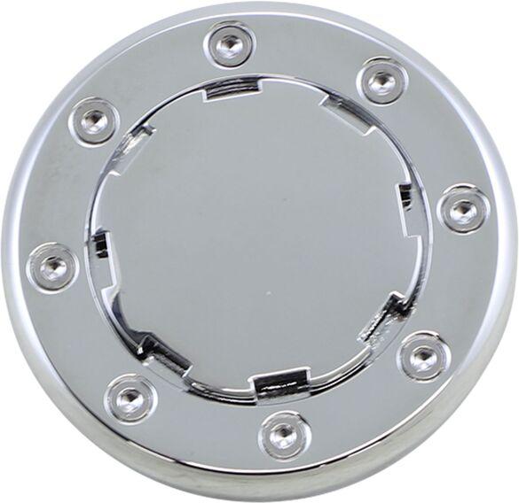 Kuryakyn Flush-Mount Fuel Cap For Harley Davidson FLDE 1750 2018 - Chrome