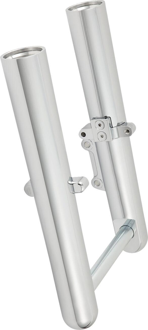 Arlen Ness Hot Legs Smooth Fork Legs For Harley Davidson FLHX 1923 2024 - Chrome