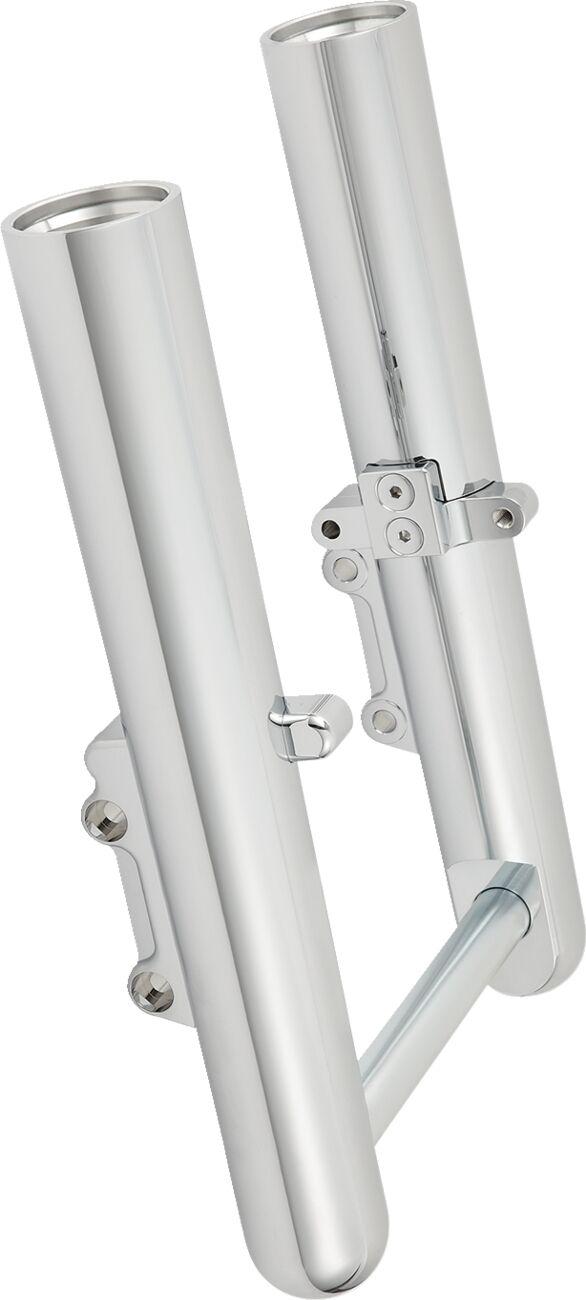 Arlen Ness Hot Legs Smooth Fork Legs For Harley Davidson FLHX 1923 2024 - Chrome