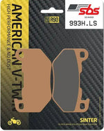SBS LS Street Excel Sintered Rear Brake Pads For Harley Davidson RH 1250S ABS