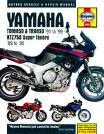 Haynes Service Manual For Yamaha TDM 850 1991-1999