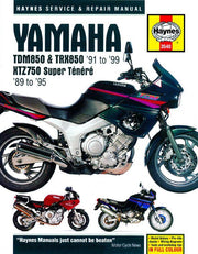 Haynes Service Manual For Yamaha TDM 850 1991-1999