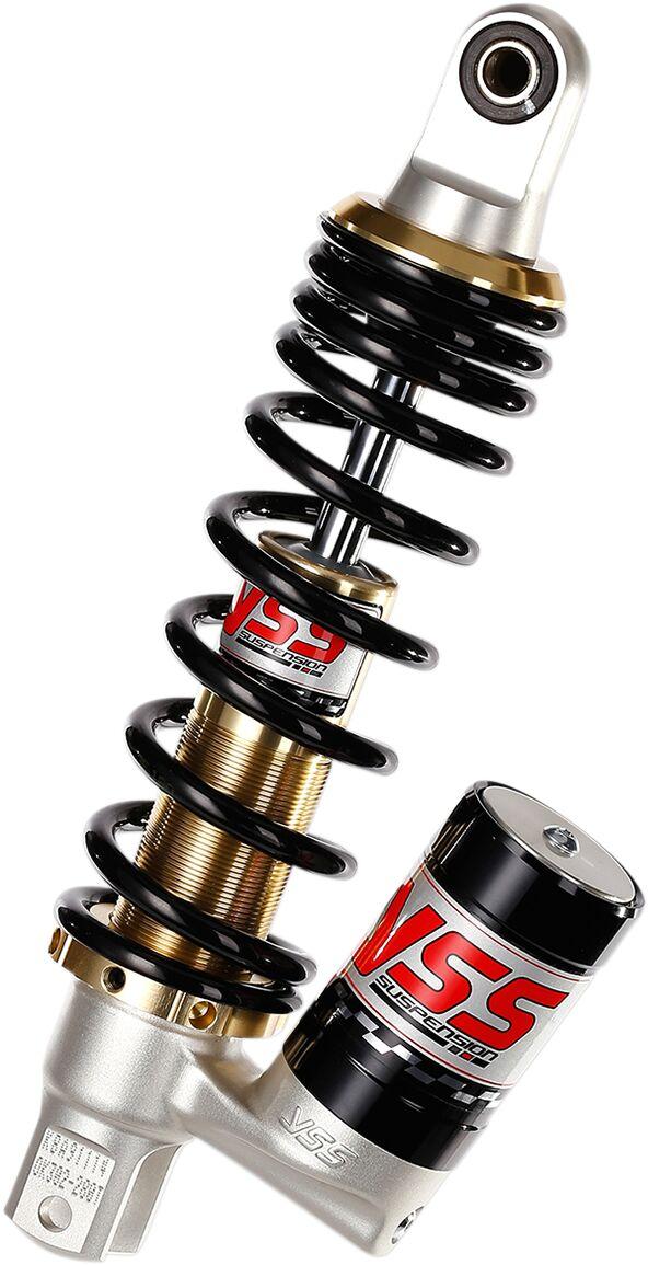 YSS Emulsion Gas Shock For Cpi Aragon 50 2007-2011 Rear - Black/Gold/Silver