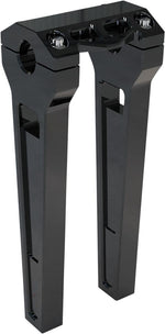 LA Choppers Performance 1" Straight Risers 25.5 cm (10") - Black