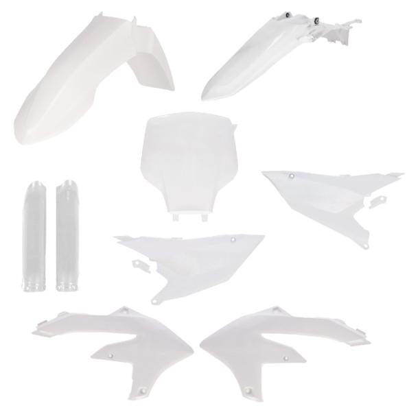 UFO Full Plastics Kit For Yamaha YZF250 2026 - White