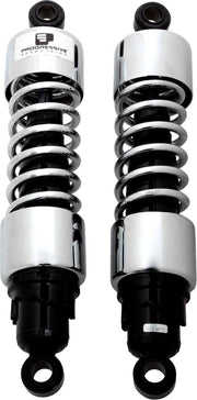 Progressive Suspension 412 Series Shocks For Harley Davidson FLH 1868 ABS 2021 330mm (13.00") - Chrome