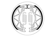 SBS Rear Brake Shoes For Derbi Boulevard 125 2003-2007