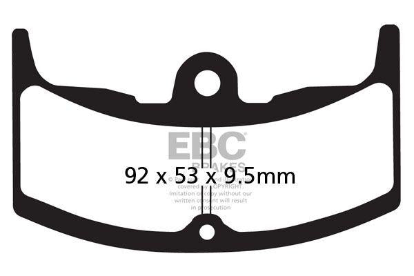 EBC FA Series Organic Brake Pads For Honda CBX 550 F 1982-1984 Rear