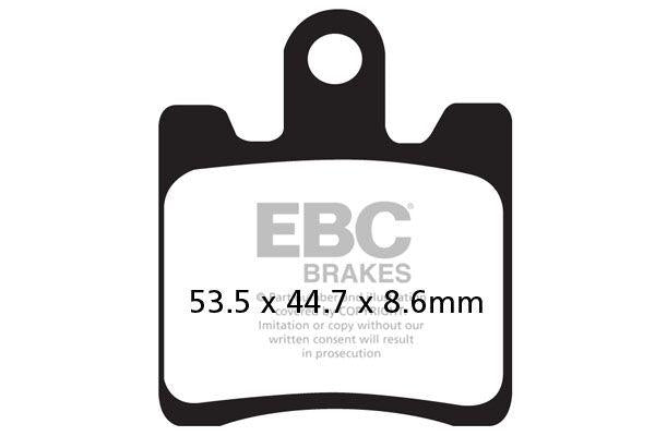 EBC SFAC Carbon Series Scooter Brake Pads For Suzuki AN 250 Burgman 1998-2001 Front