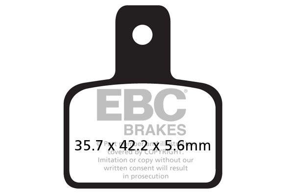 EBC FA Series Organic Brake Pads For Beta EVO 125 2009-2022 Rear