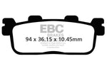 EBC SFA-HH Series Sintered Scooter Brake Pads For Kymco Agility 300 ABS 2020 Rear