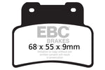 EBC SFA Series Organic Scooter Brake Pads For Kymco Xciting 400 I 2014-2020 Front