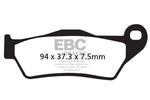 EBC SFAC Carbon Series Scooter Brake Pads For Piaggio Beverly 400 I.E. 2007 Front
